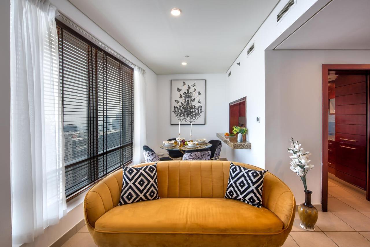 دبي Durrani Homes - Iconic Burj Views Living المظهر الخارجي الصورة